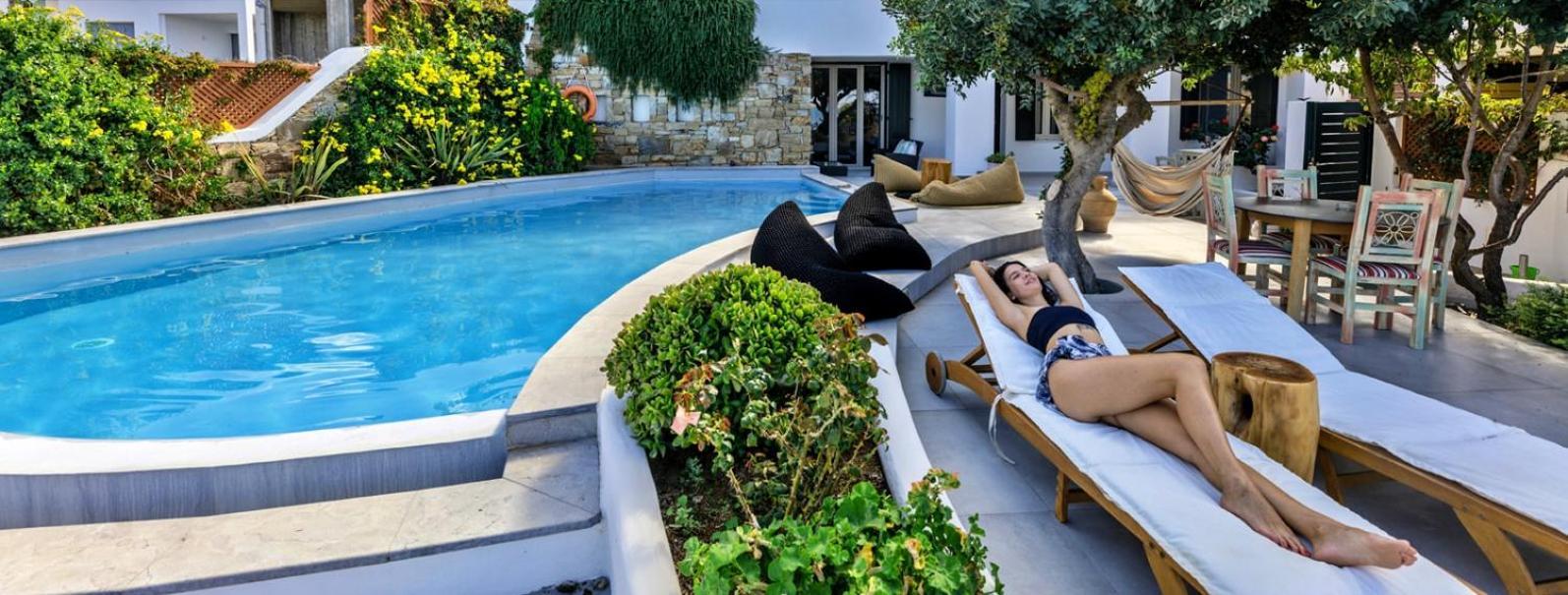 Villa Paradise In Naxos Pláka Pokój zdjęcie